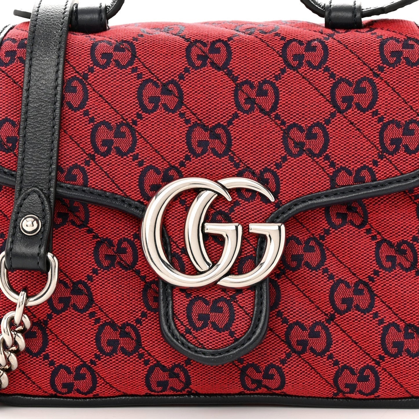 Gucci Multicolor Matelasse Diagonal Mini