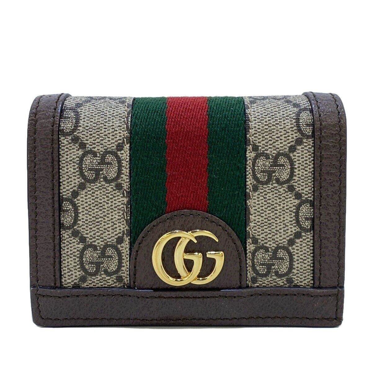 Gucci Ophidia Beige Dark Brown Pvc