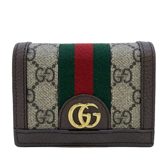 Gucci Ophidia Beige Dark Brown Pvc