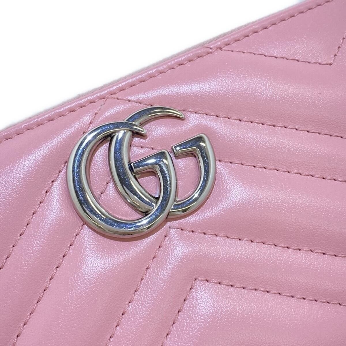 Gucci Gg Marmont Pink Leather -