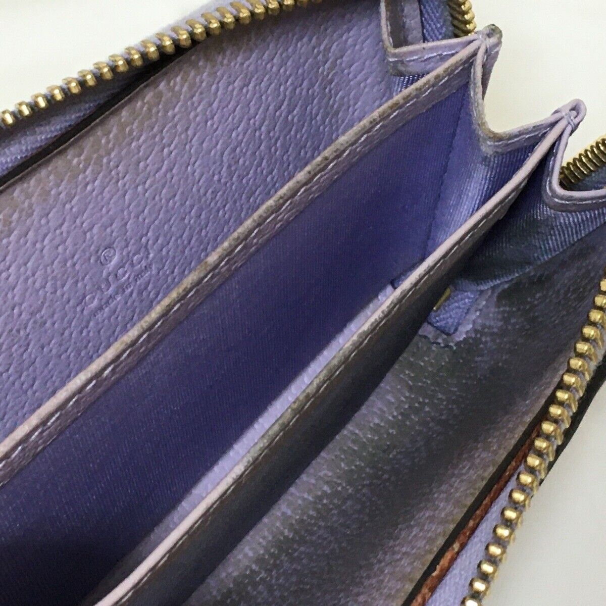 Gucci Ophidia Jumbo Gg Beige Purple
