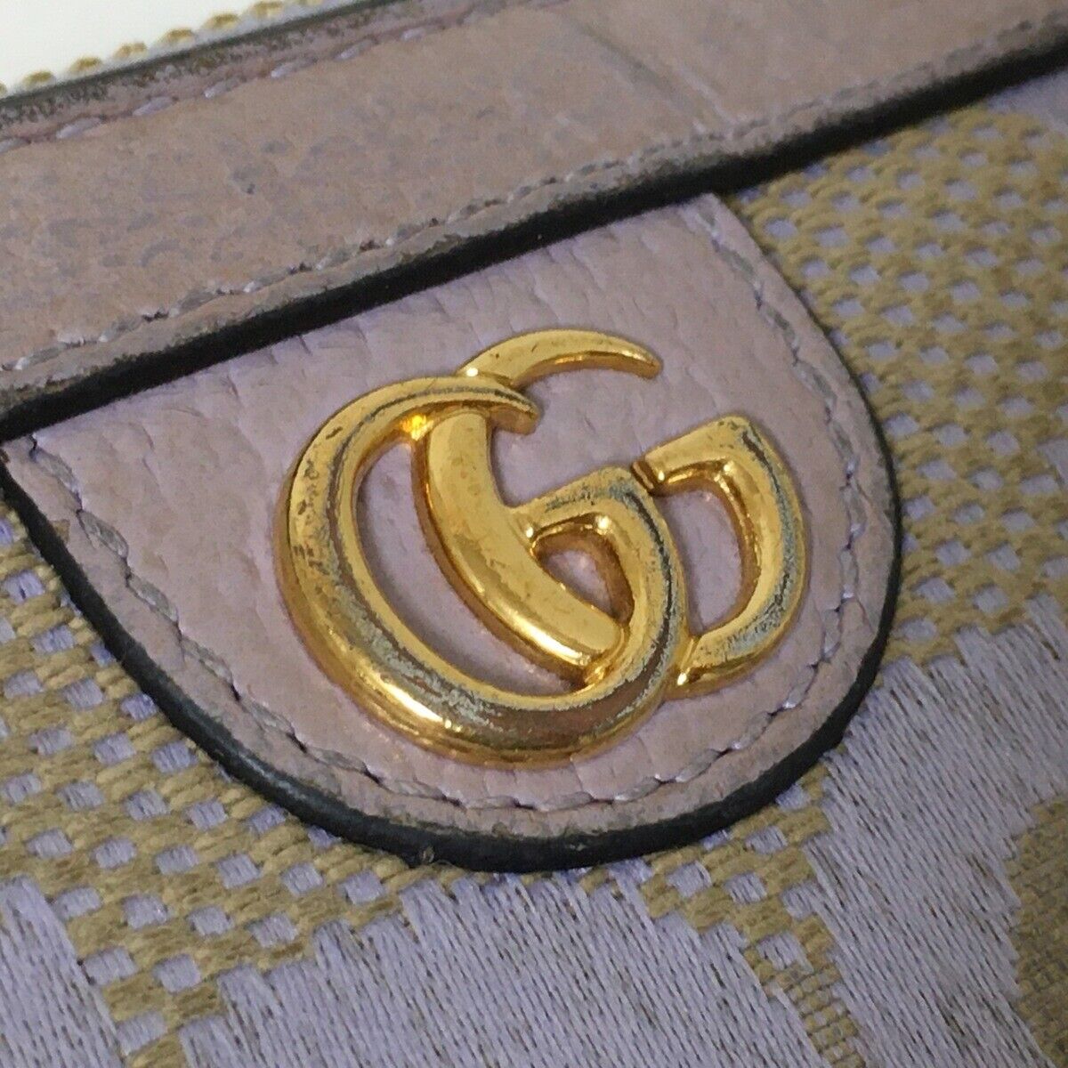 Gucci Ophidia Jumbo Gg Beige Purple