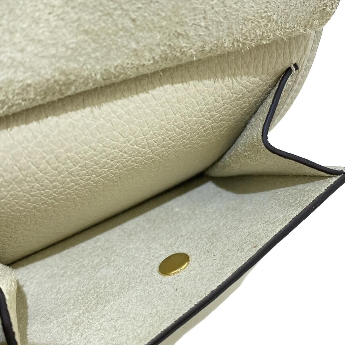 Gucci Logo Cream Leather - Bifold