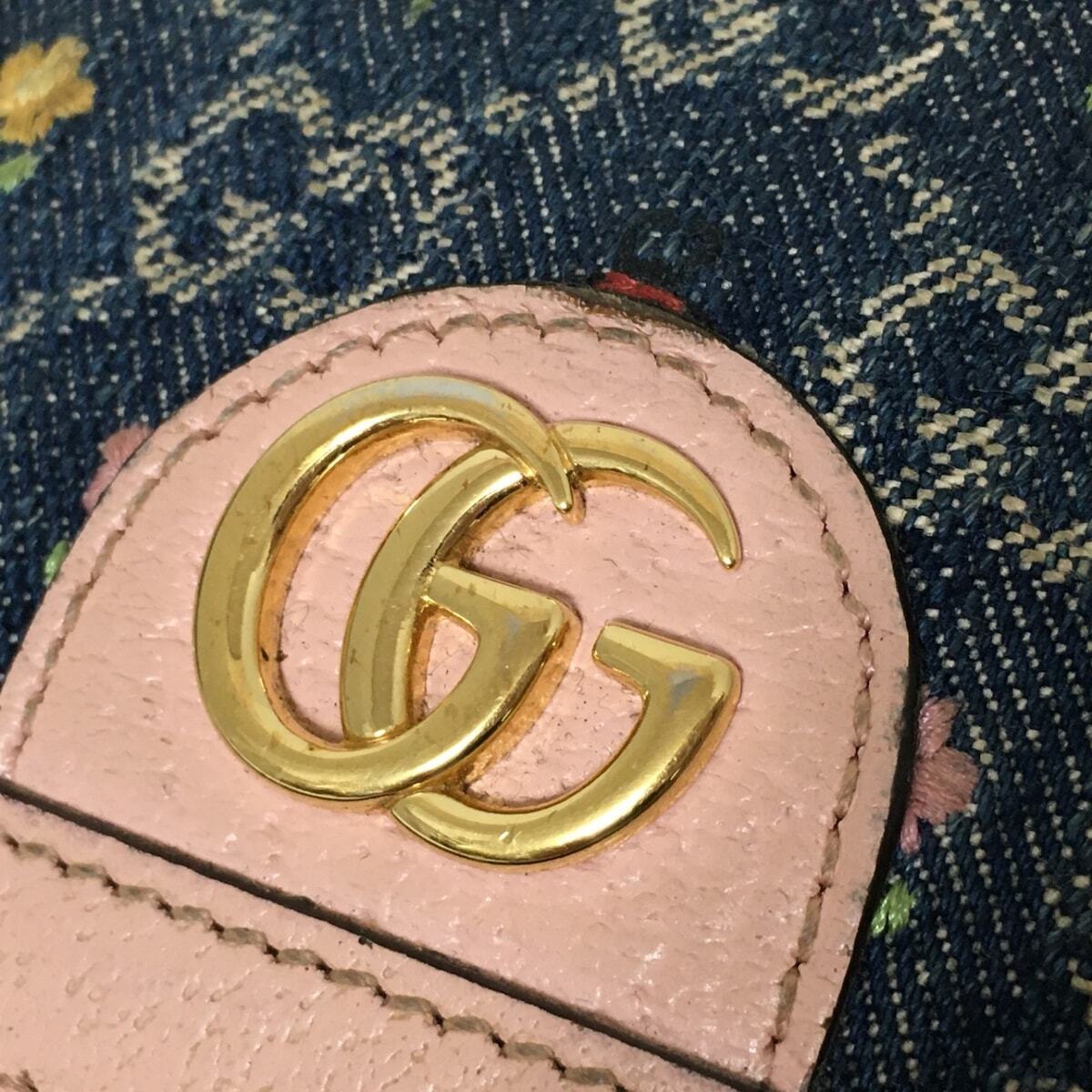 Gucci Ophidia Gg Supreme Navy Pink