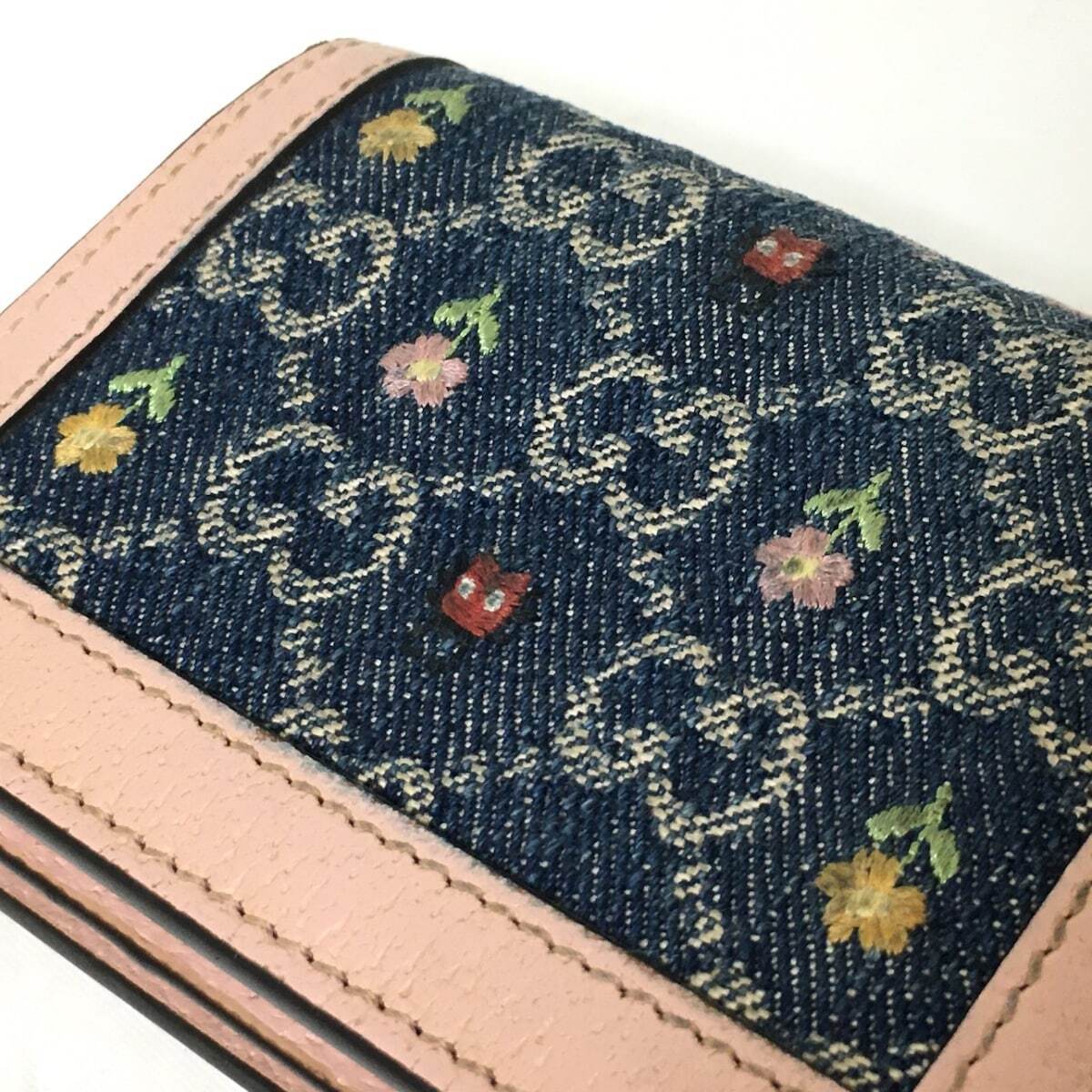 Gucci Ophidia Gg Supreme Navy Pink