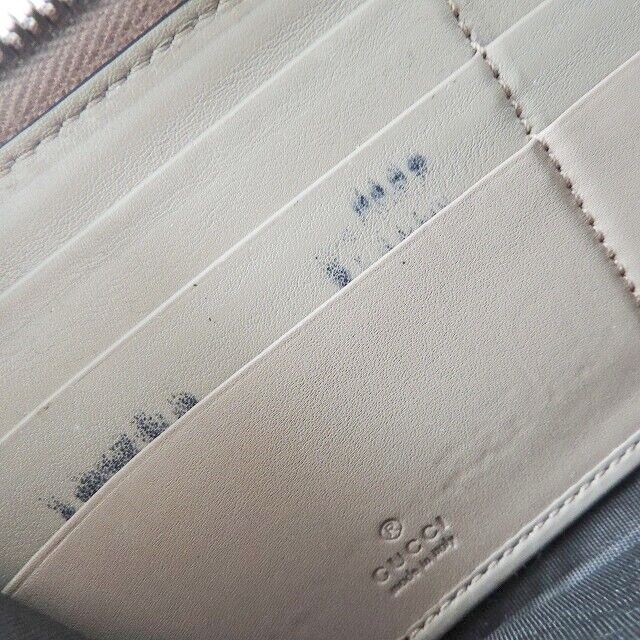 Gucci Gg Marmont Gray Beige Leather
