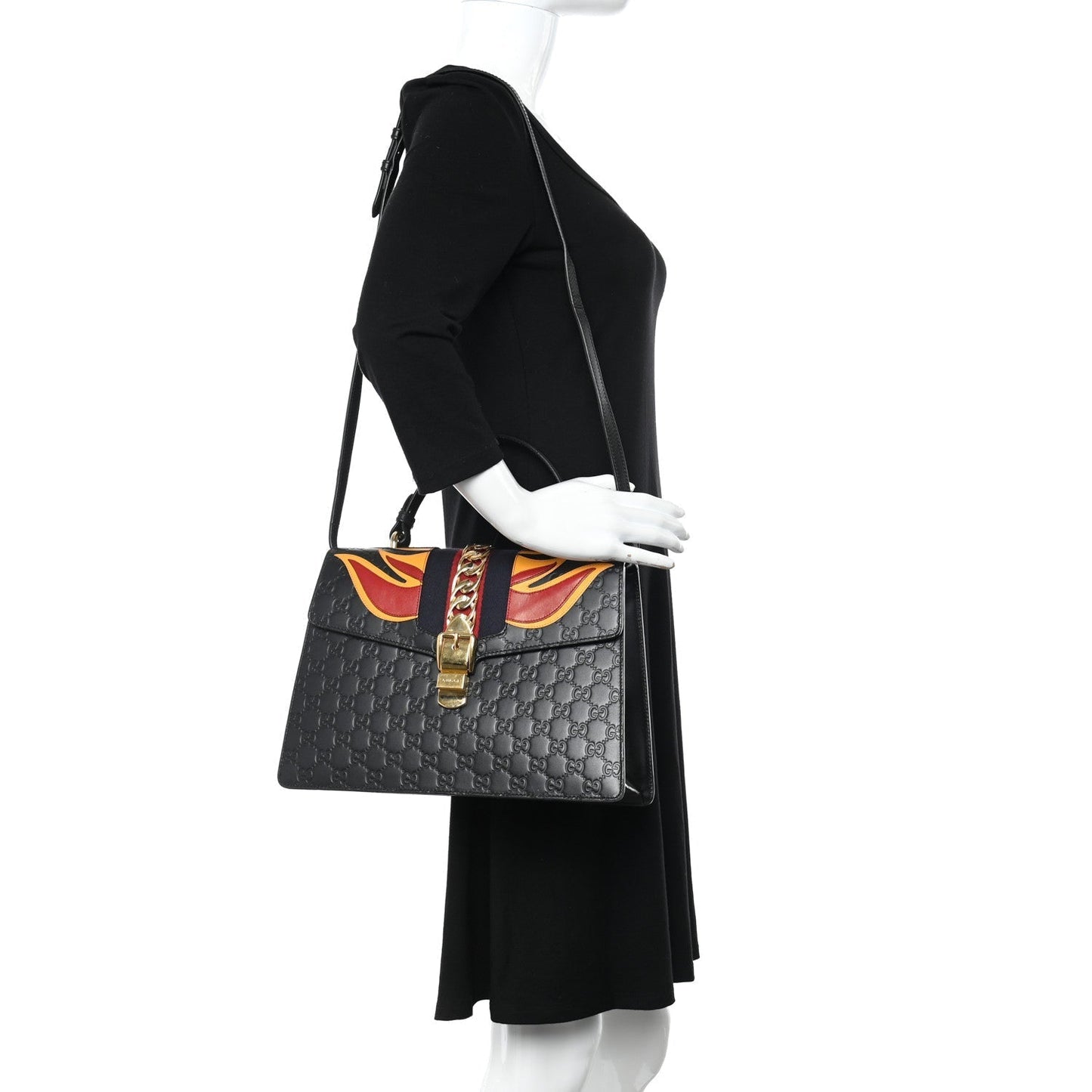 Gucci Guccissima Signature Medium Sylvie