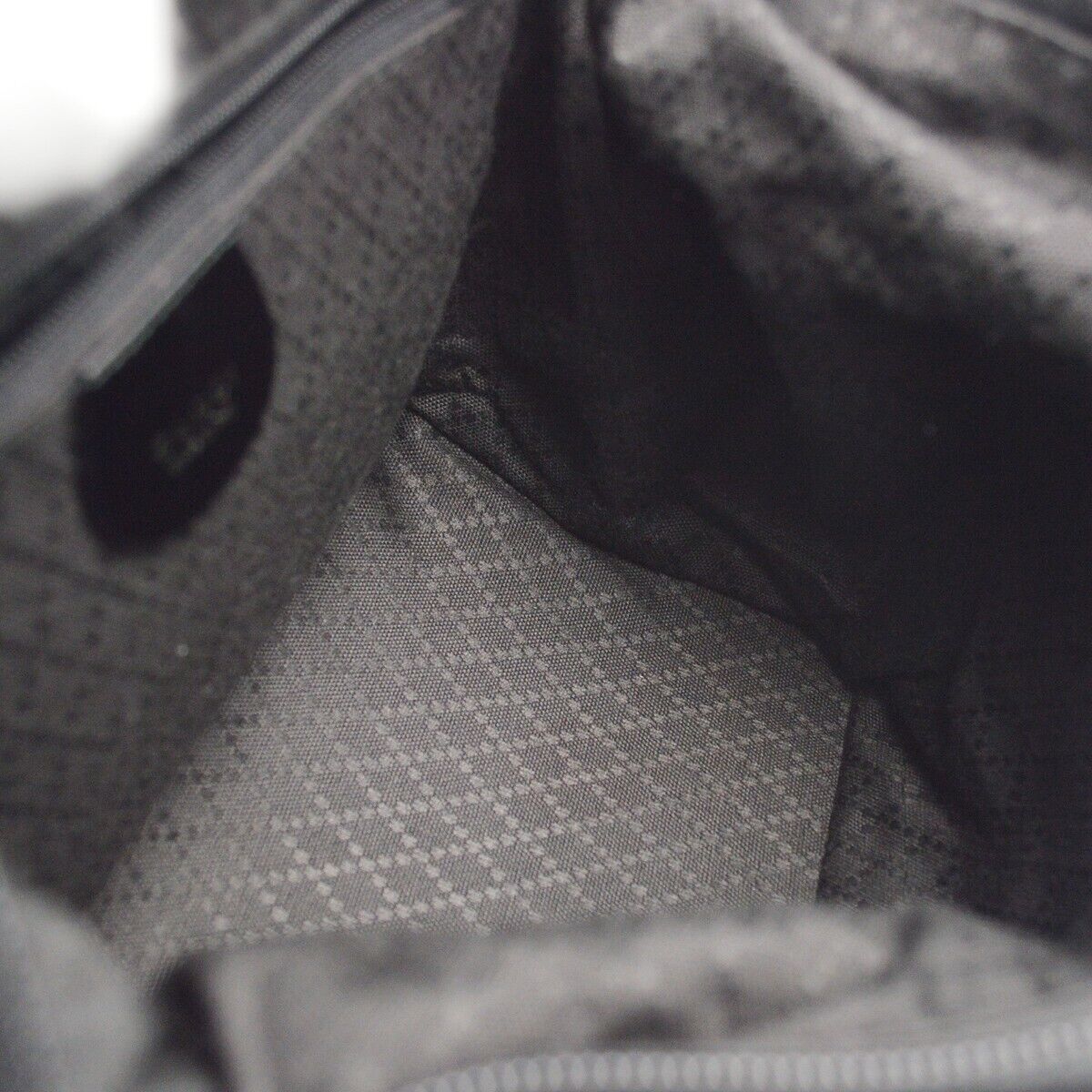 Gucci Black Bamboo Hobo Handbag