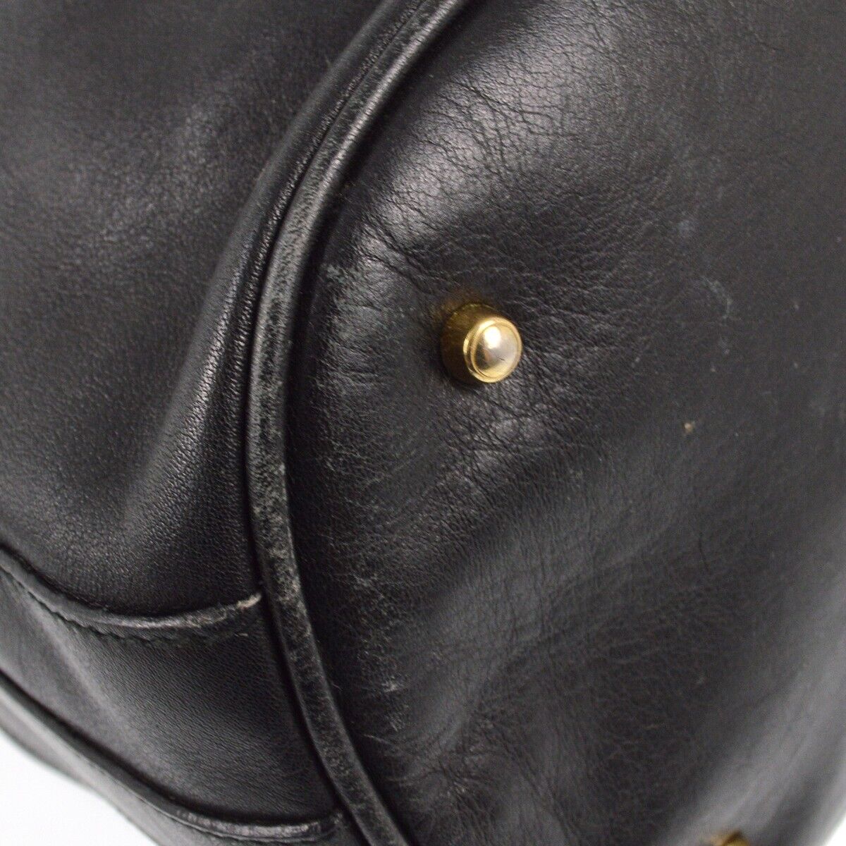 Gucci Black Bamboo 2Way Drawstring