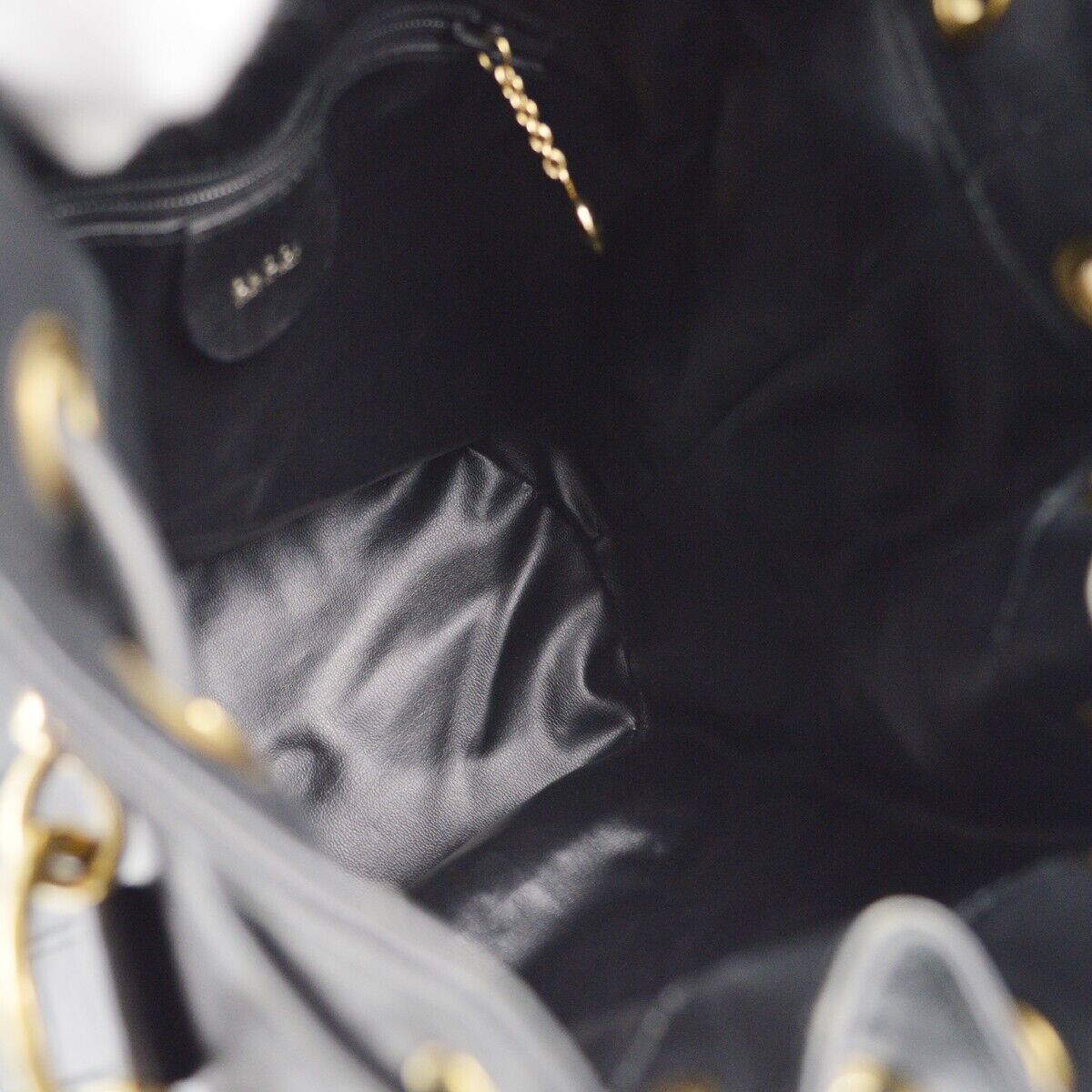Gucci Black Bamboo 2Way Drawstring
