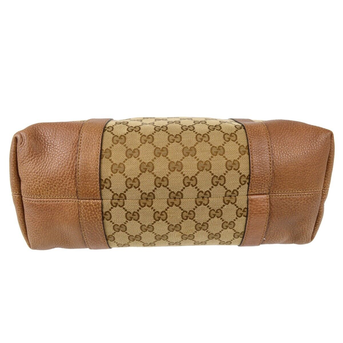 Gucci Beige Brown Gg Tote Handbag