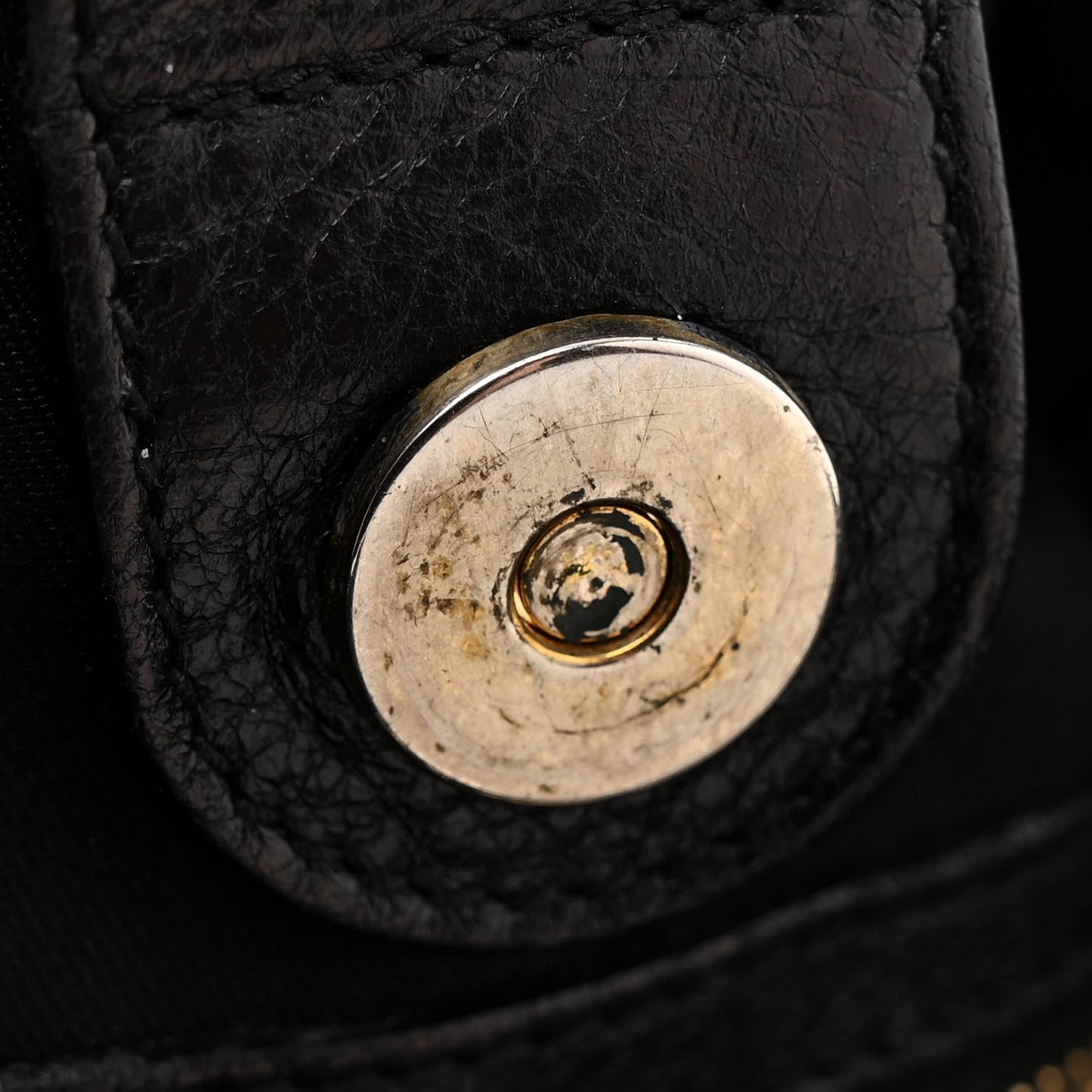 Gucci Calfskin Studded Pelham Medium
