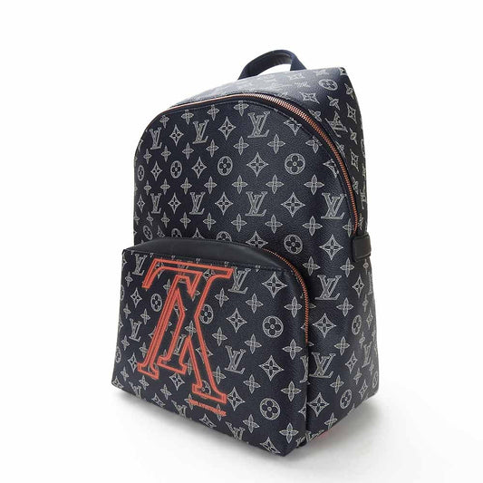 LOUIS VUITTON Backpack M43676 Monogram Navy Up side down Apollo