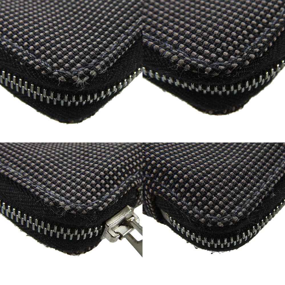 HERMES Notebook cover canvas gray Her Line agenda