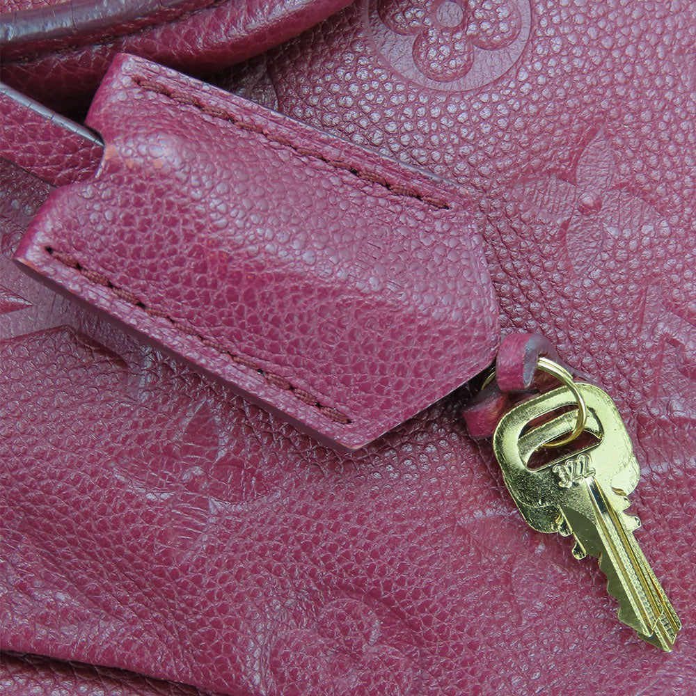 LOUIS VUITTON Handbag M40764 Monogram Ann Platt purple Speedy bandouliere 25