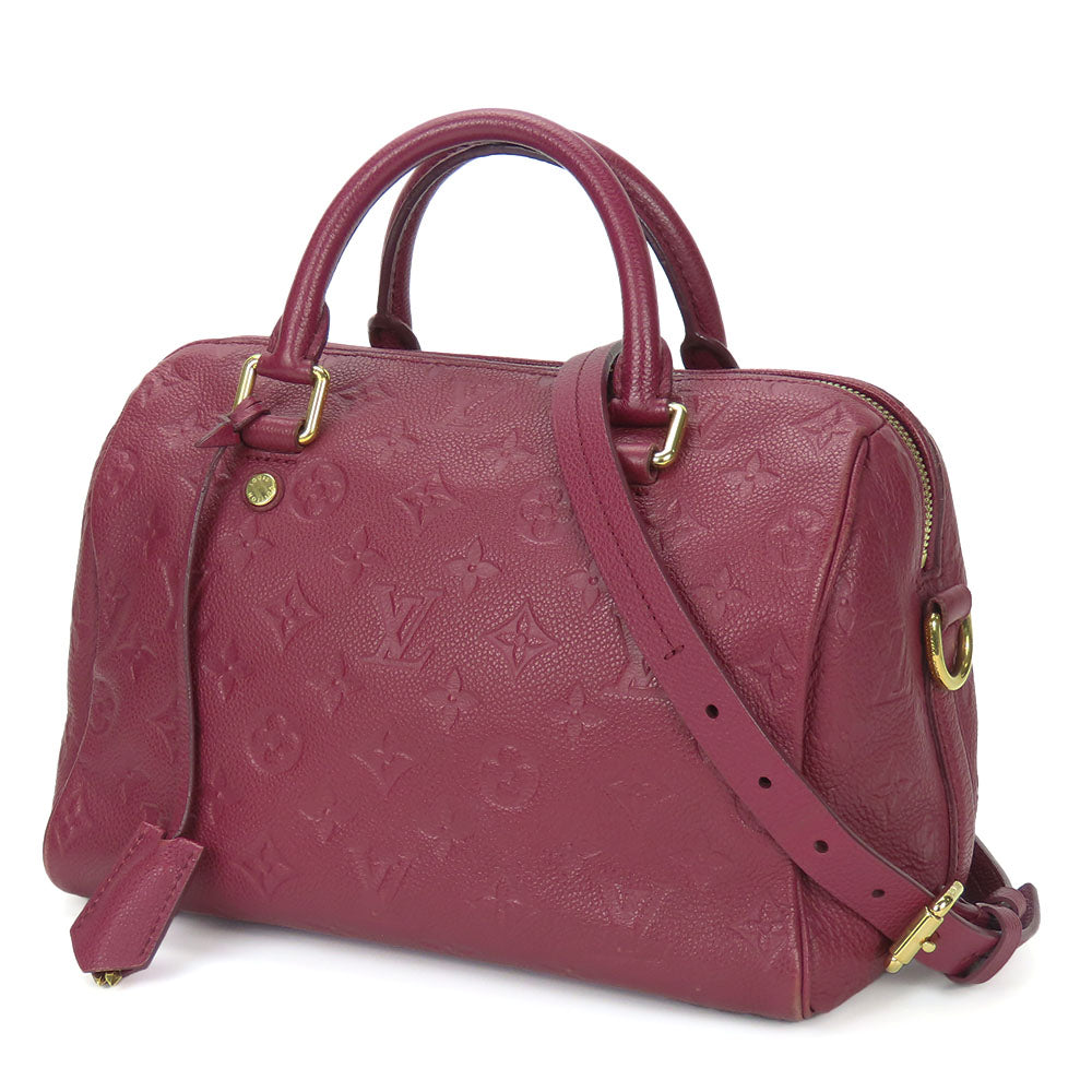LOUIS VUITTON Handbag M40764 Monogram Ann Platt purple Speedy bandouliere 25