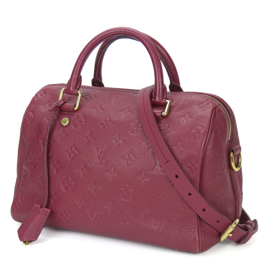 LOUIS VUITTON Handbag M40764 Monogram Ann Platt purple Speedy bandouliere 25
