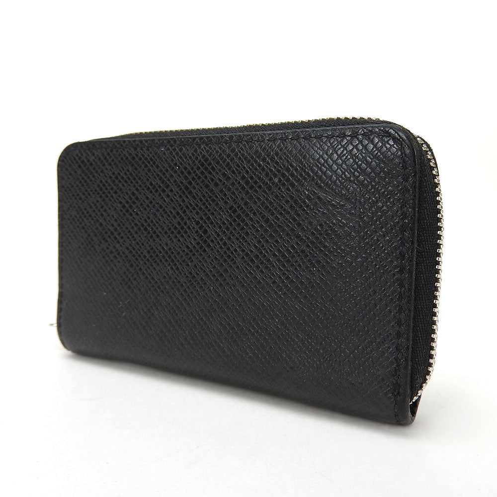 LOUIS VUITTON Coin case M32832 Taiga black Zippy coin purse