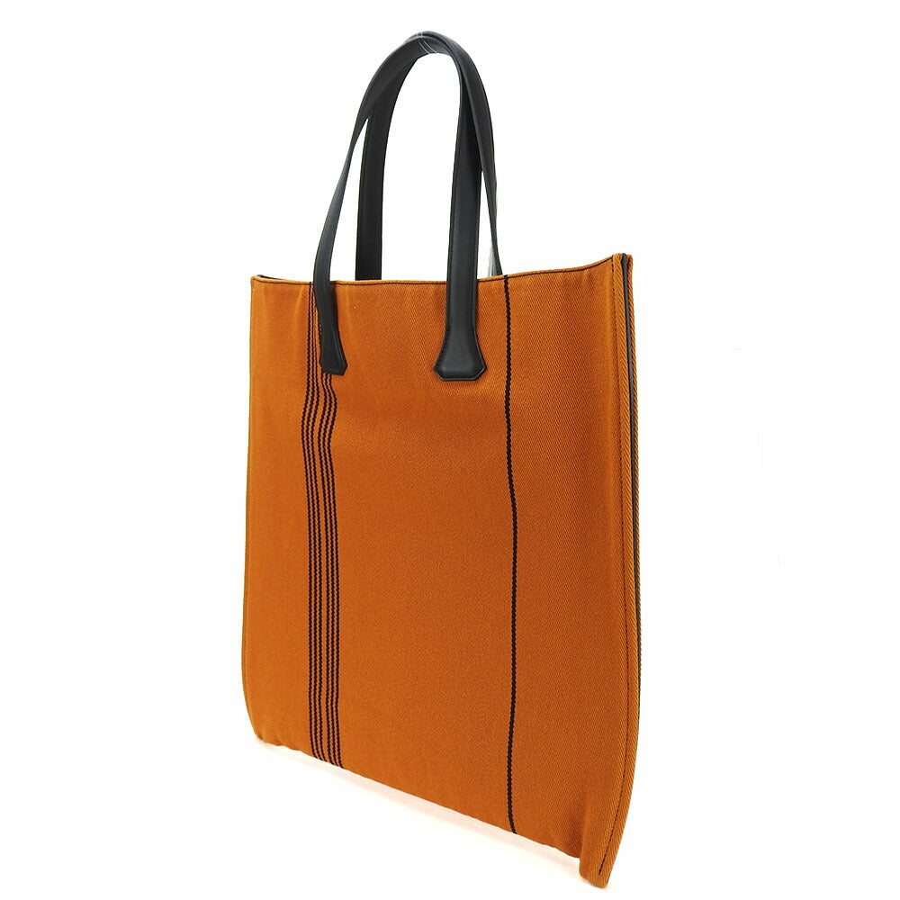 HERMES Tote Bag Canvas, Leather Orange Potamoskavas GM Women(Unisex) Used