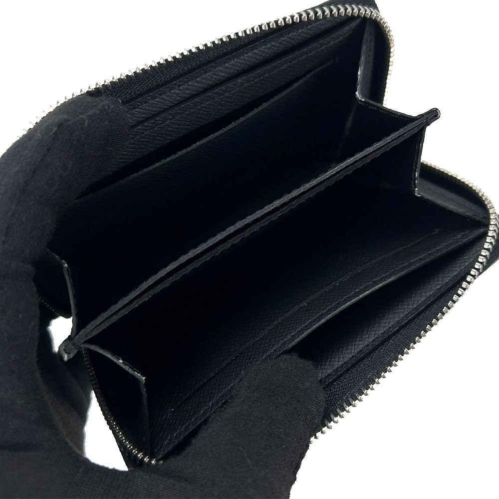 LOUIS VUITTON Coin case M32832 Taiga black Zippy coin purse