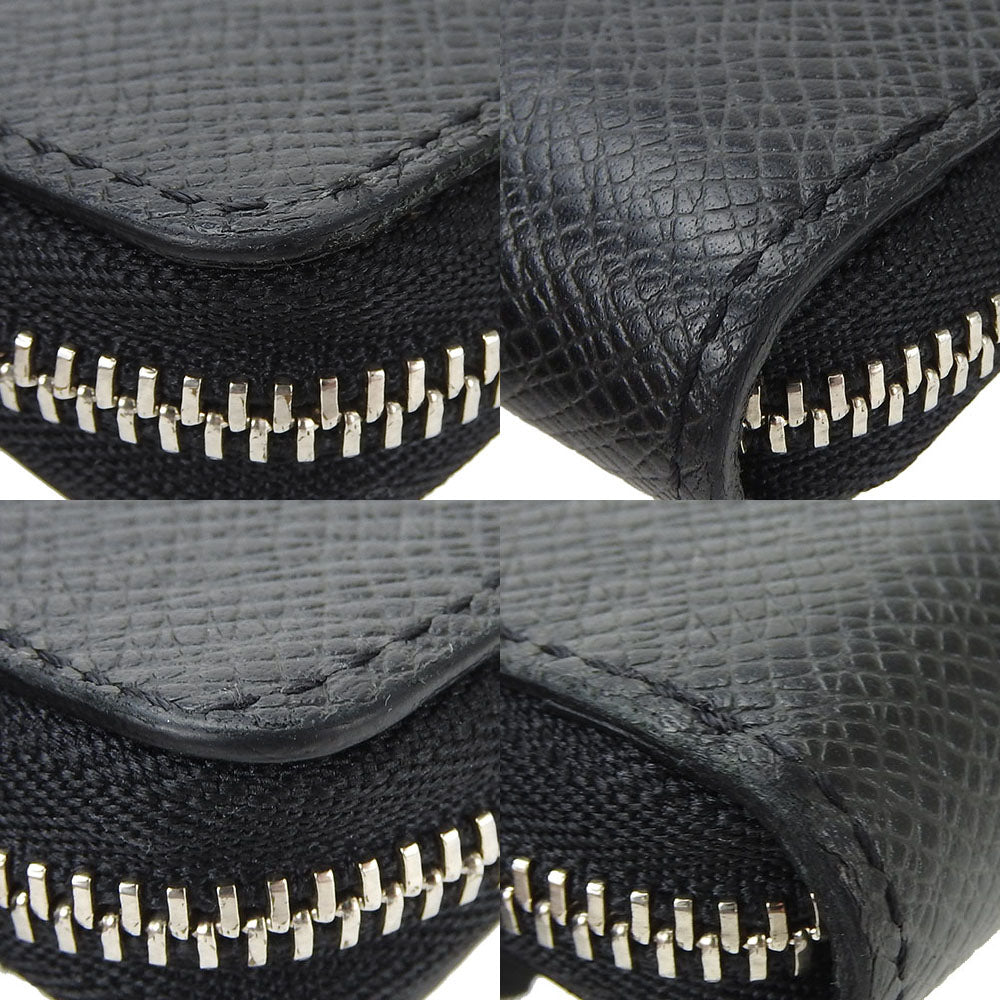 LOUIS VUITTON Coin case M32832 Taiga black Zippy coin purse