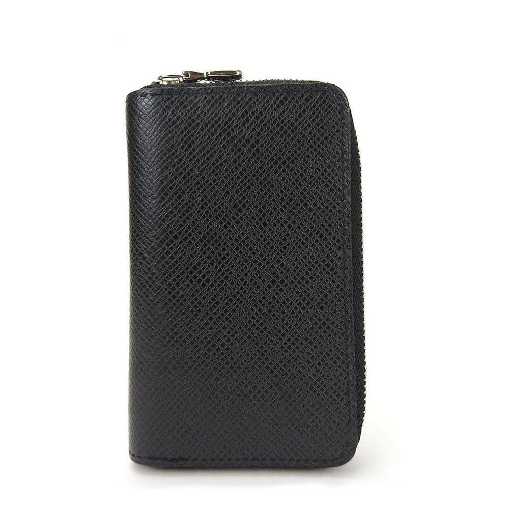 LOUIS VUITTON Coin case M32832 Taiga black Zippy coin purse