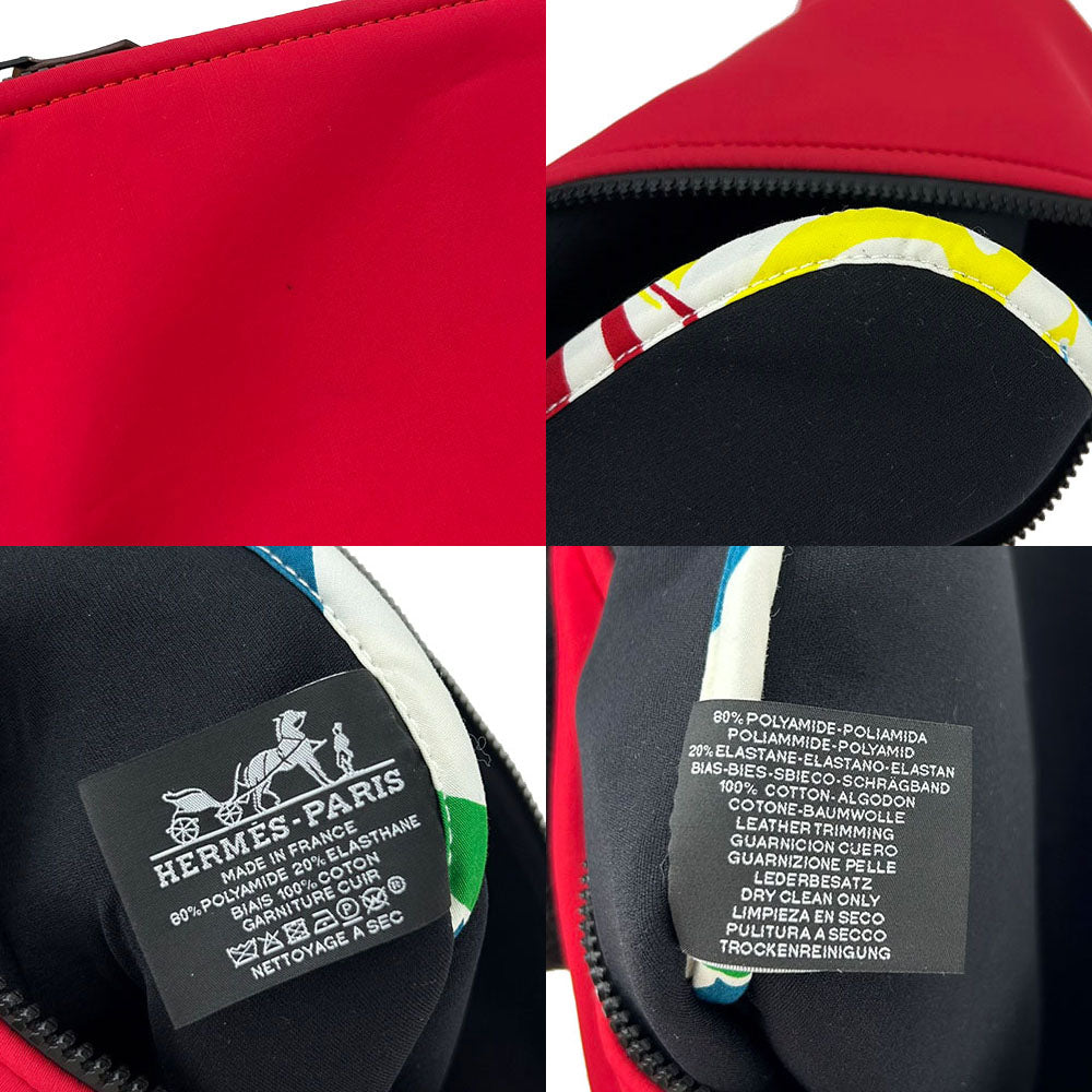 HERMES Pouch 80% Polyamide, 20% Elastane Red Neovan GM