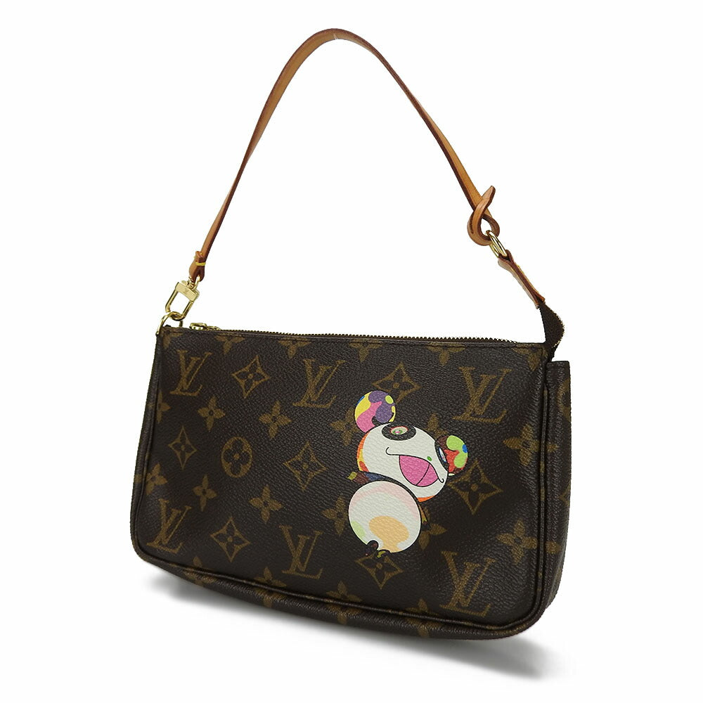 LOUIS VUITTON Accessory pouch M51981 Monogram Brown Pochettes and Accessories