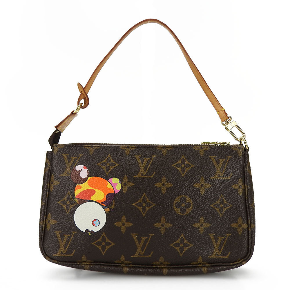 LOUIS VUITTON Accessory pouch M51981 Monogram Brown Pochettes and Accessories