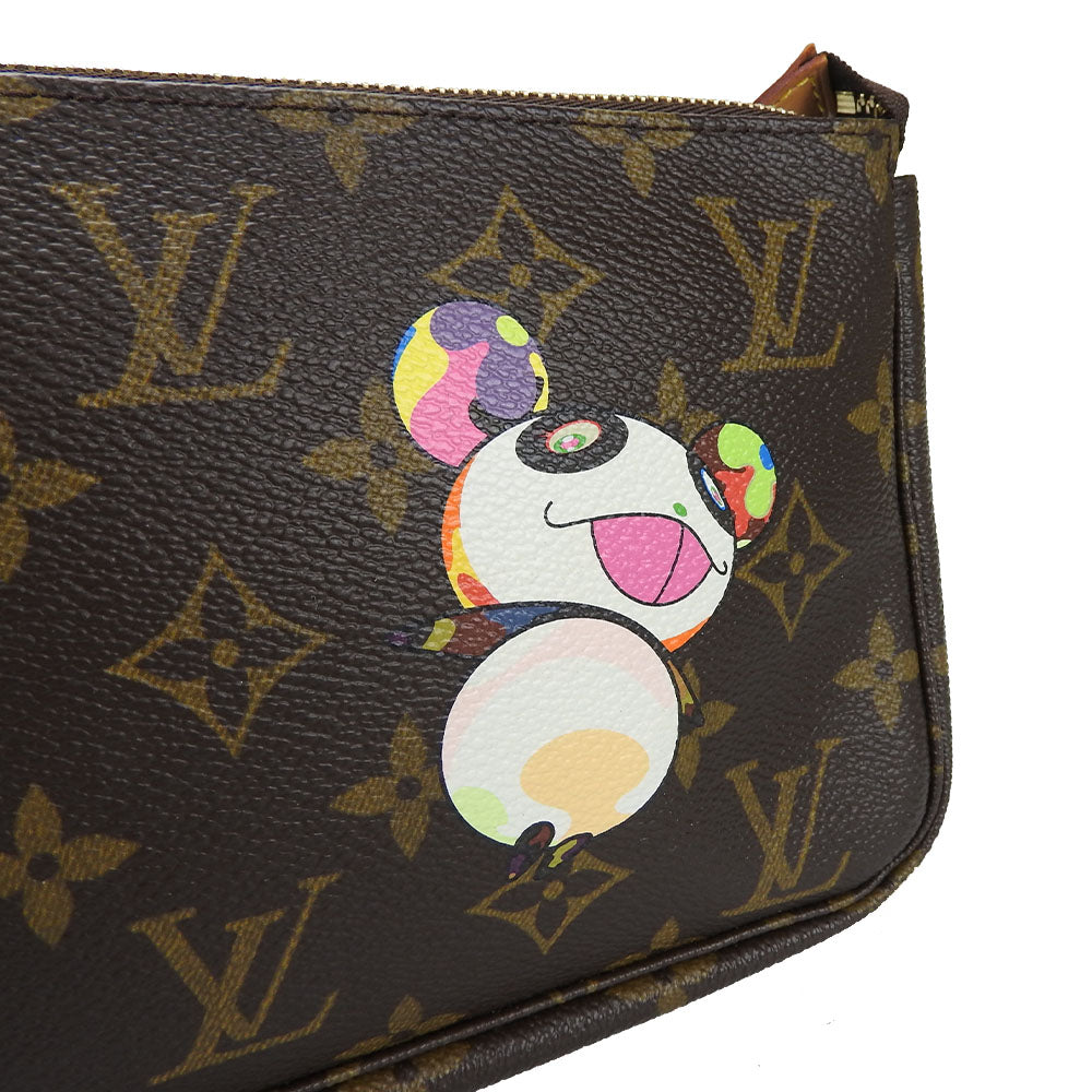 LOUIS VUITTON Accessory pouch M51981 Monogram Brown Pochettes and Accessories