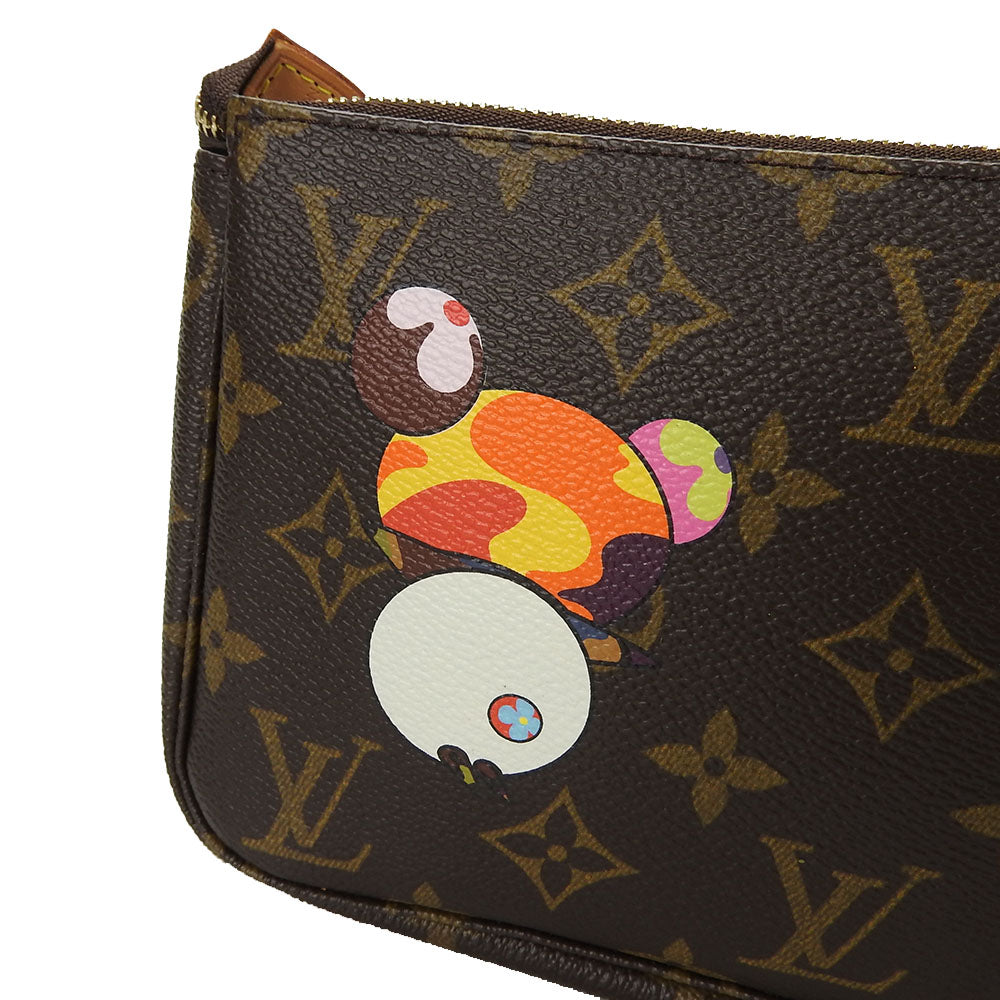 LOUIS VUITTON Accessory pouch M51981 Monogram Brown Pochettes and Accessories