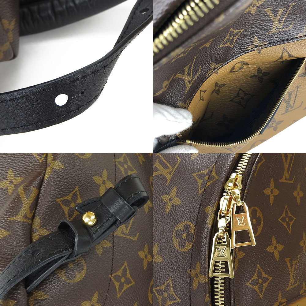 LOUIS VUITTON Backpack M44870 Monogram reverse Brown Palm Springs