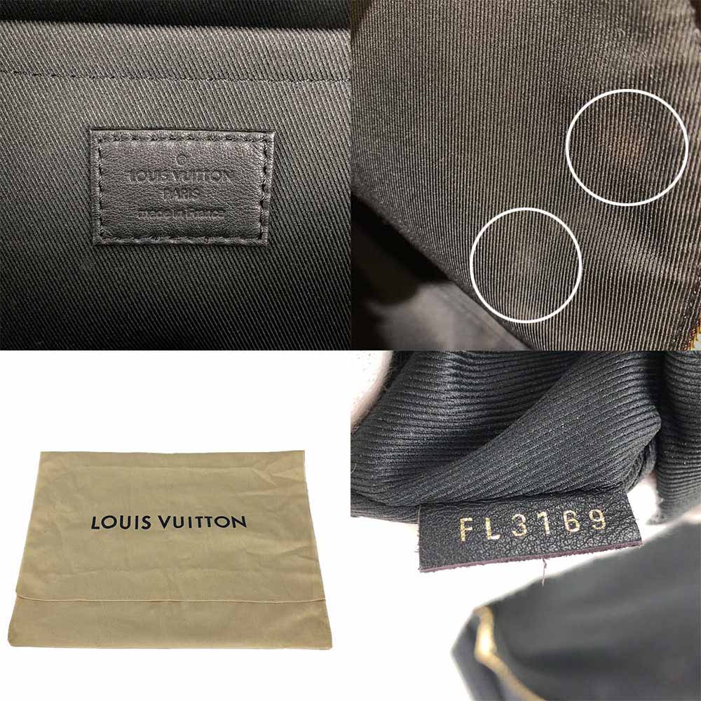LOUIS VUITTON Backpack M44870 Monogram reverse Brown Palm Springs