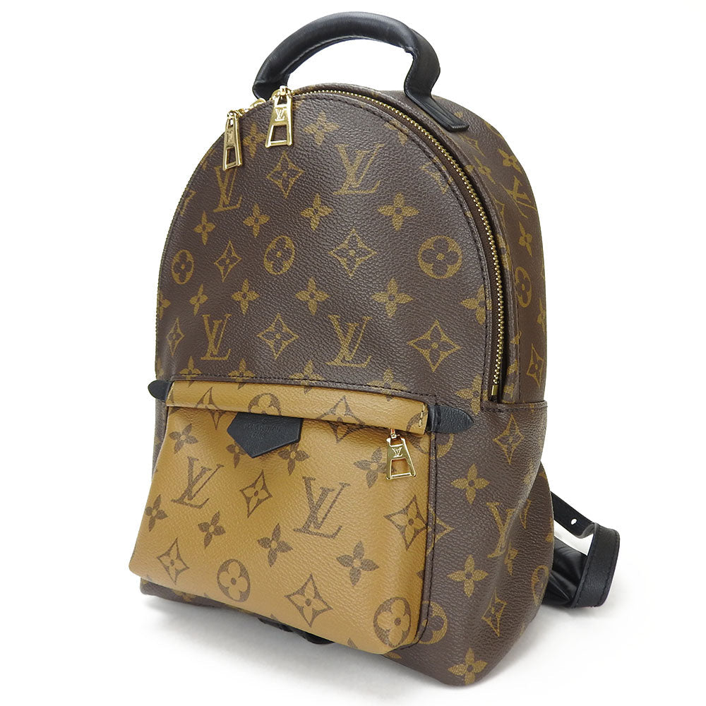 LOUIS VUITTON Backpack M44870 Monogram reverse Brown Palm Springs