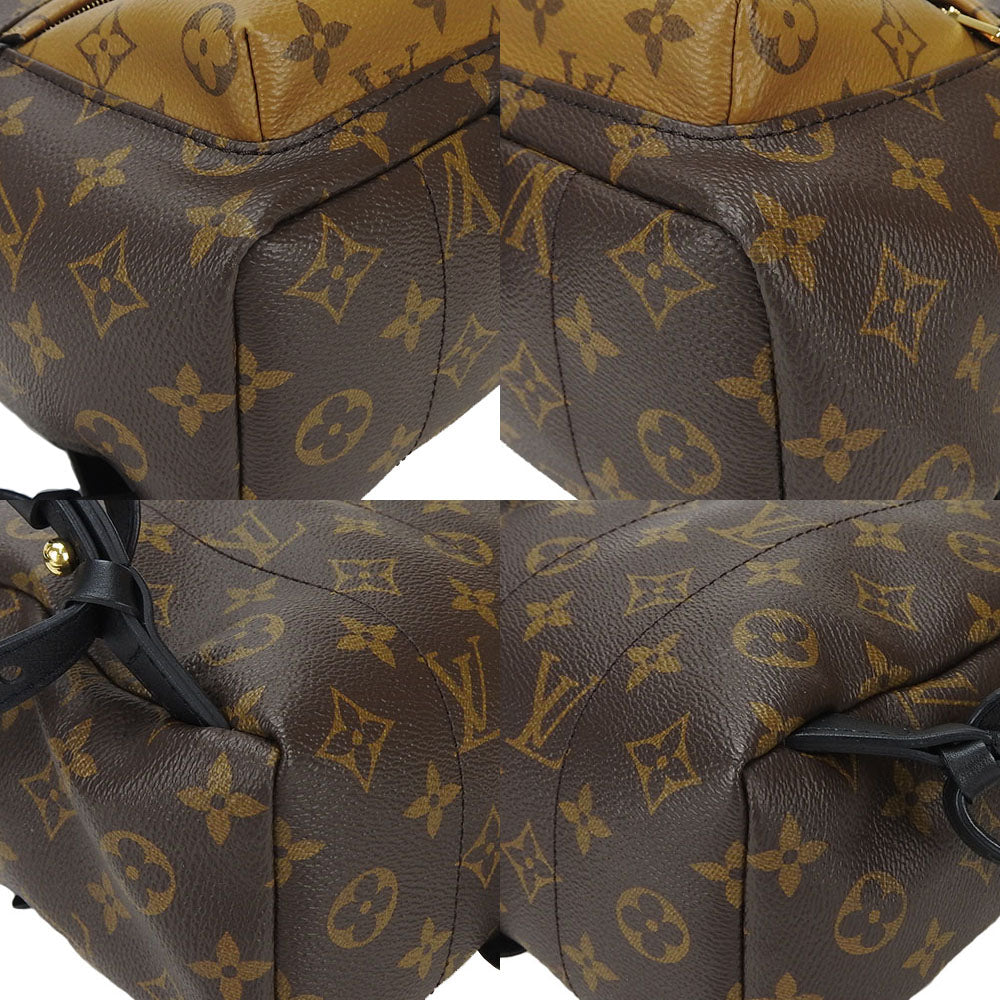 LOUIS VUITTON Backpack M44870 Monogram reverse Brown Palm Springs