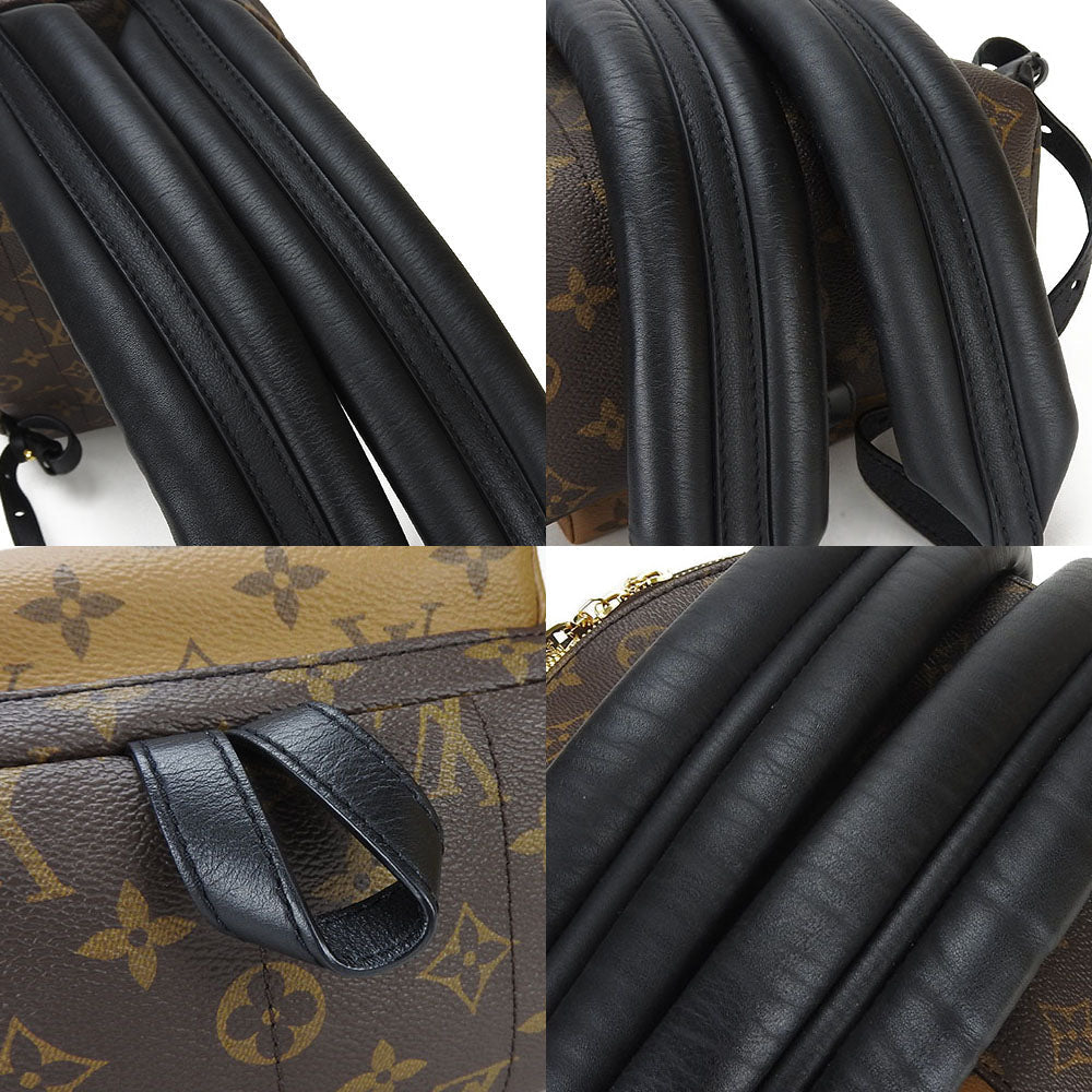 LOUIS VUITTON Backpack M44870 Monogram reverse Brown Palm Springs