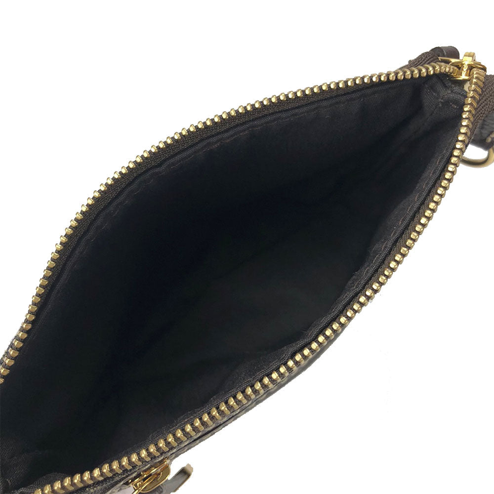 LOUIS VUITTON Accessory pouch M95668 Monogram mini run Brown Accessoires