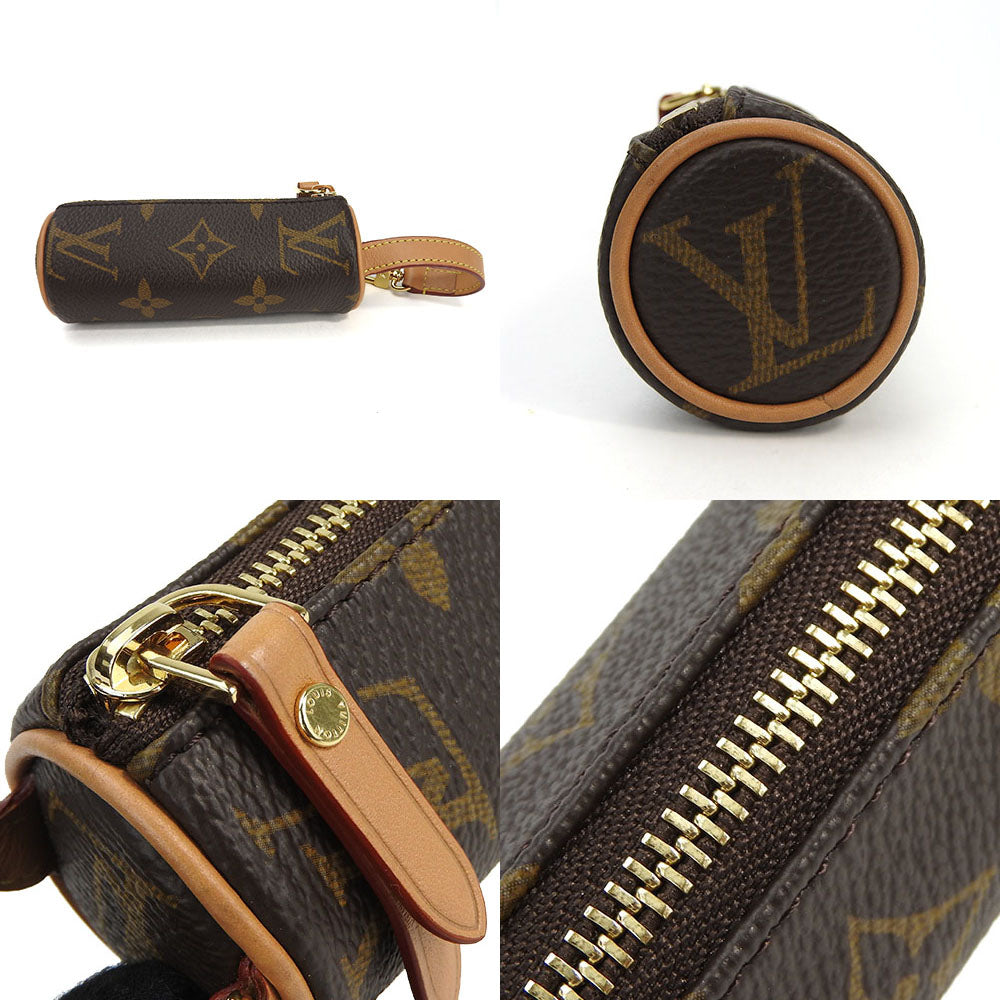 LOUIS VUITTON Accessory pouch M00354 Monogram Brown Micro Papillon