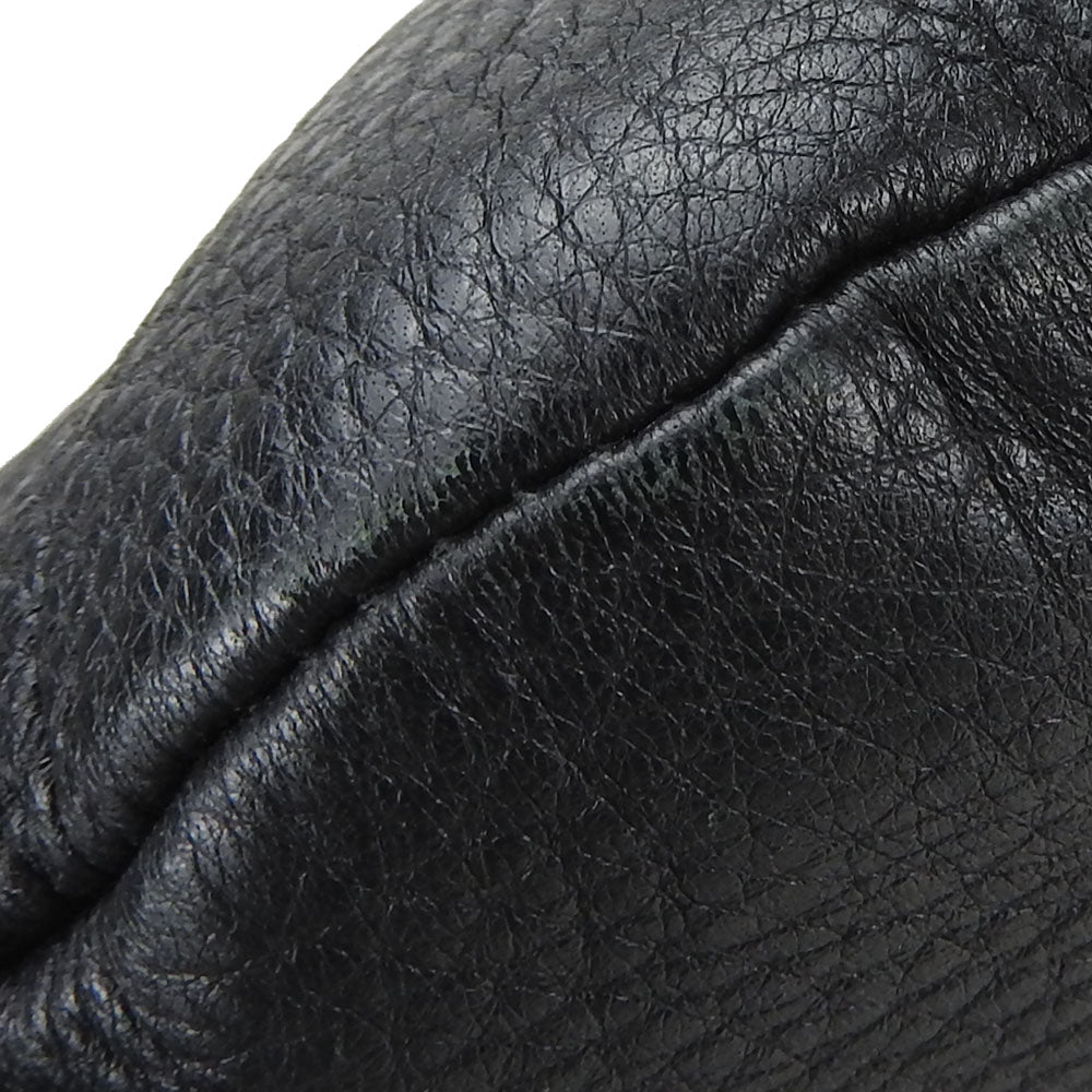GUCCI Shoulder Bag 268244 leather black Women Used