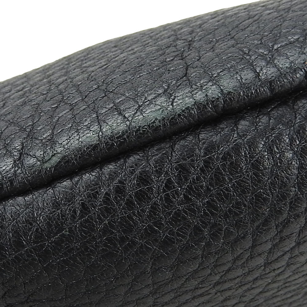 GUCCI Shoulder Bag 268244 leather black Women Used