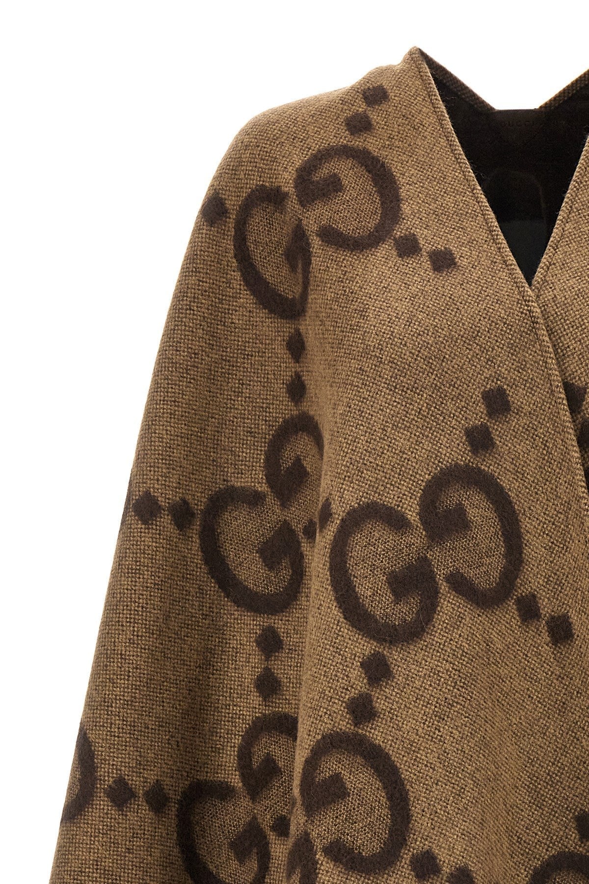 Gucci Women 'Jumbo Gg' Reversible Cape