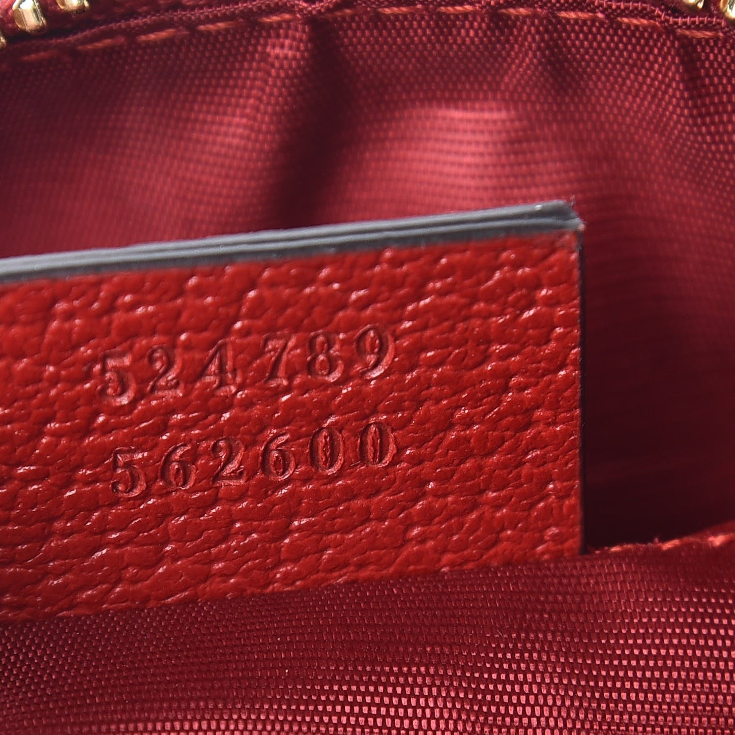 Gucci Sylvie Stripe Travel Pouch in Red, White and Blue