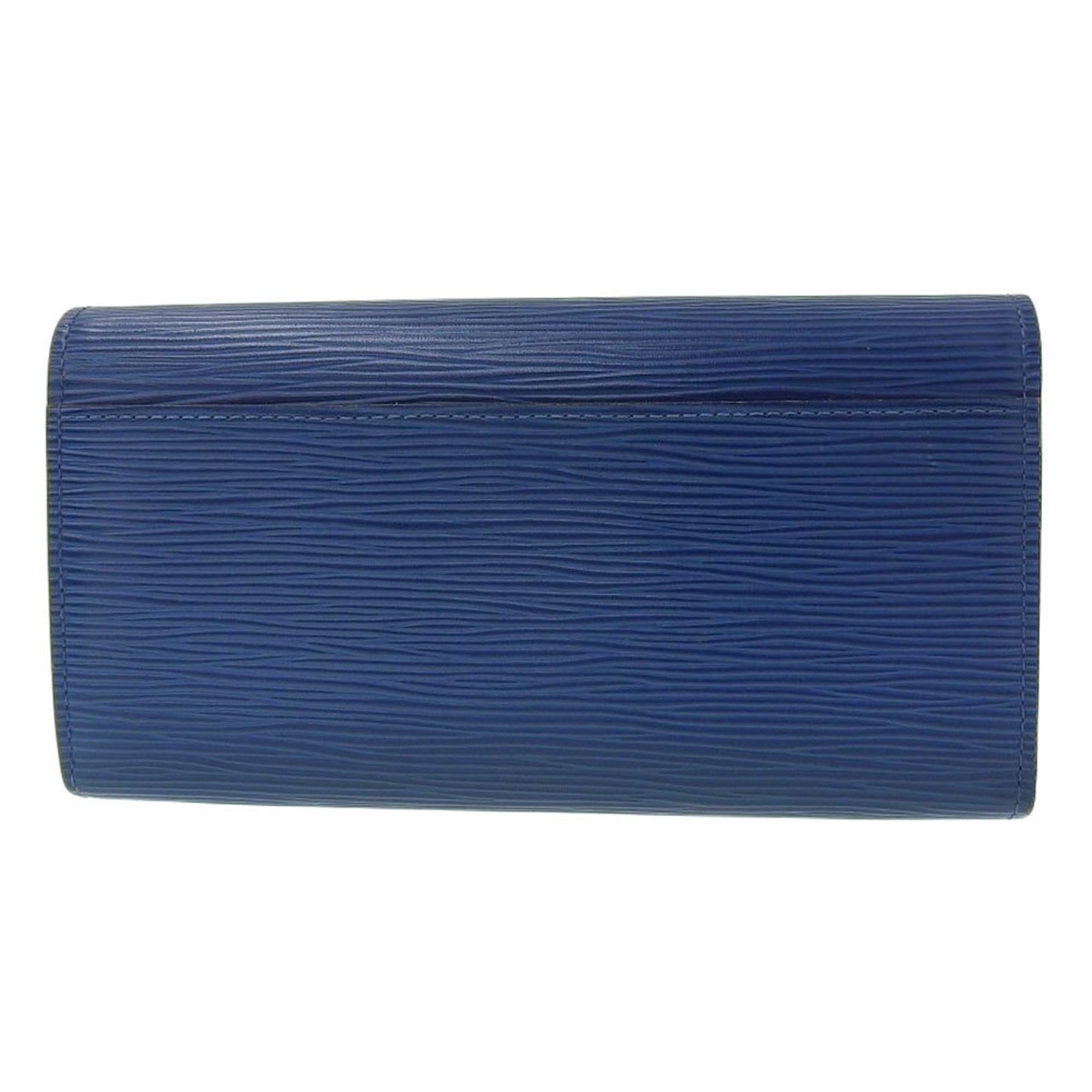 Louis Vuitton Epi  Epi Leather Long Wallet (Bi-Fold)
