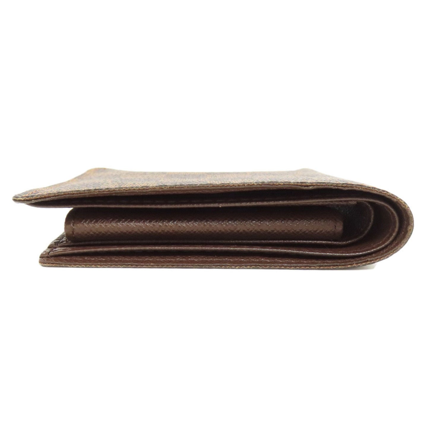 Louis Vuitton Damier Canvas Ebene Damier Canvas Wallet (Bi-Fold)
