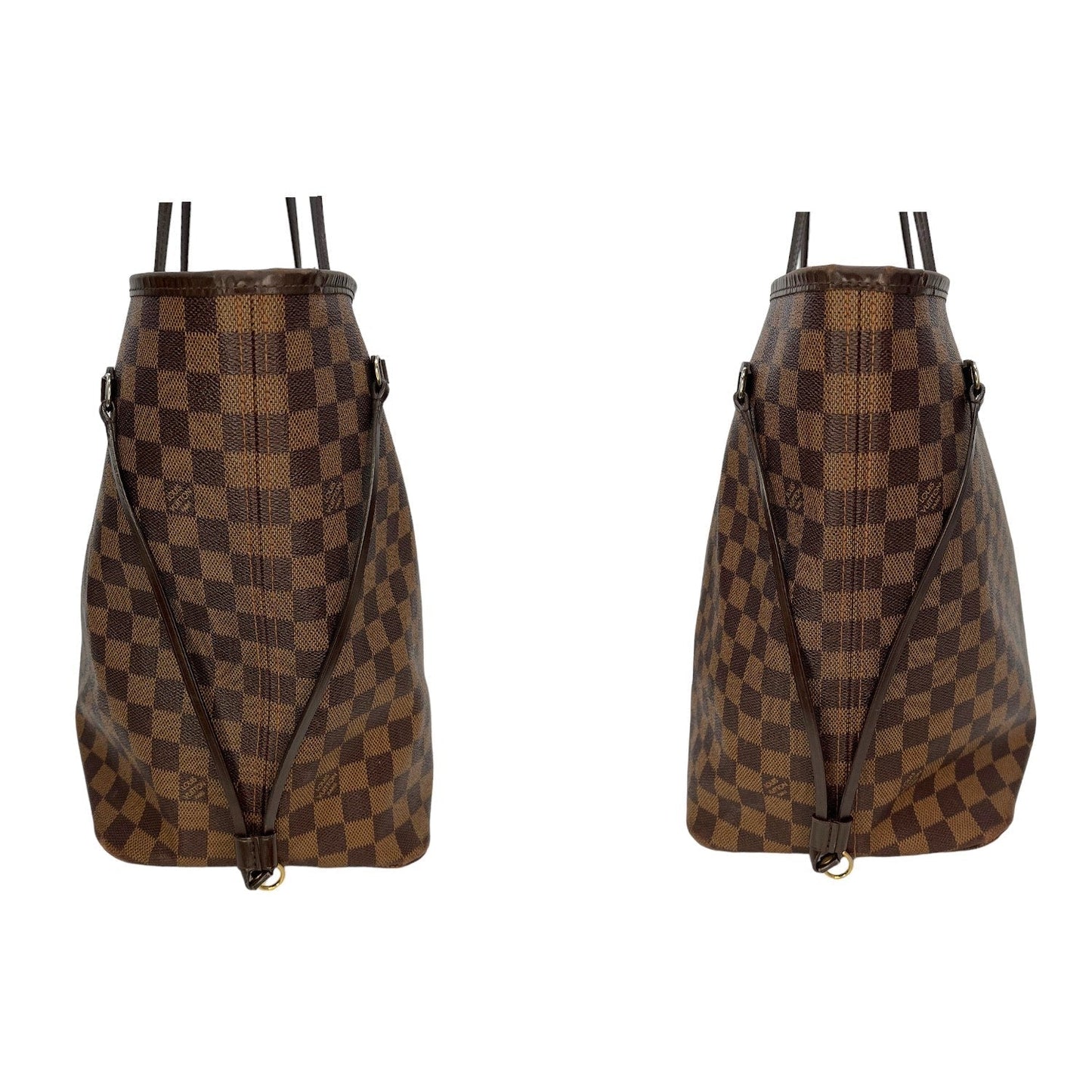Louis Vuitton Damier Ebene Neverfull w/ Pouch GM