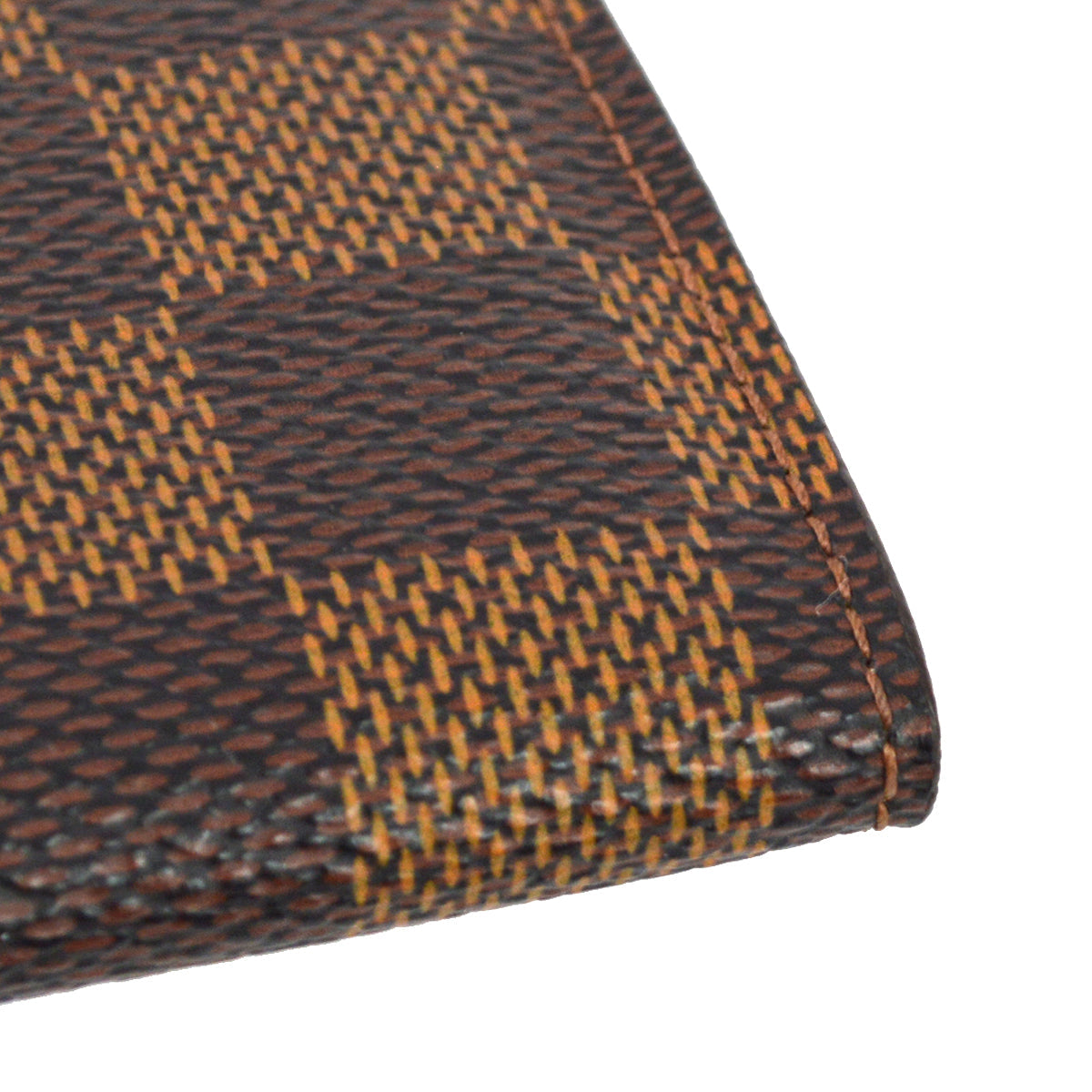 Louis Vuitton 2005 Damier Porte Monnaie Plat Coin Case Wallet N61930