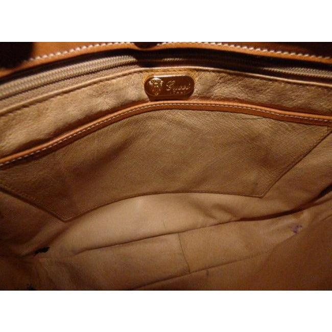 Gucci Micro Guccissima Print Shades Of Brown Coated Canvas And Leather Shoulder Bag