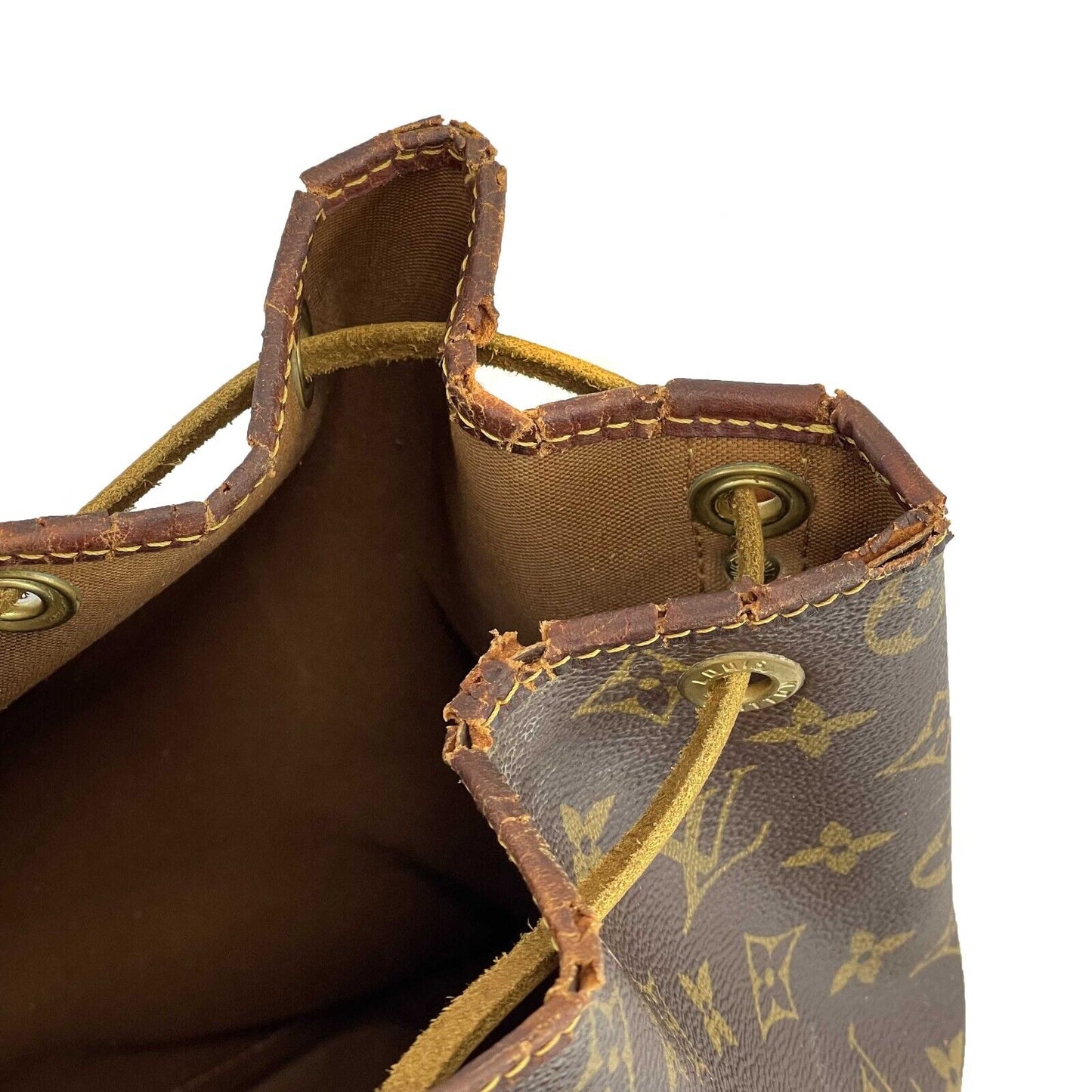 LOUIS VUITTON - Monogram Noe - Brown / Tan Canvas Bucket Bag