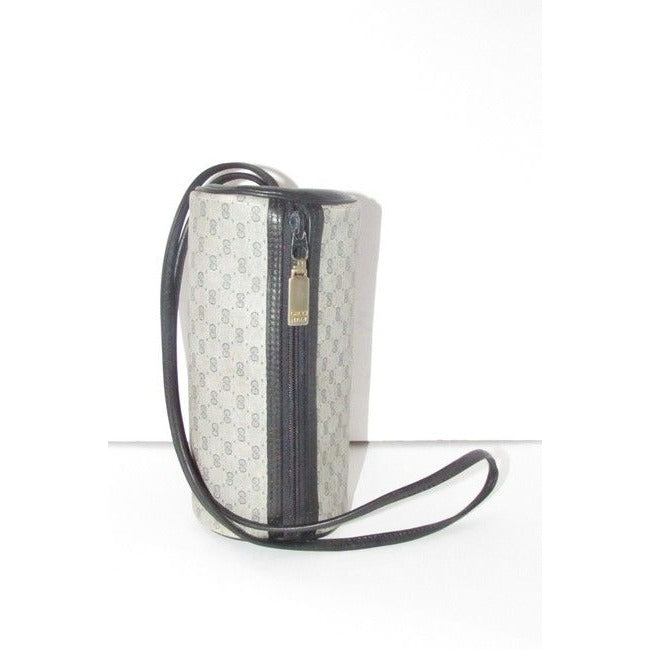 Gucci Shoulder Bag Horsebit W Guccissima Gold Accent Navy Micro G Print