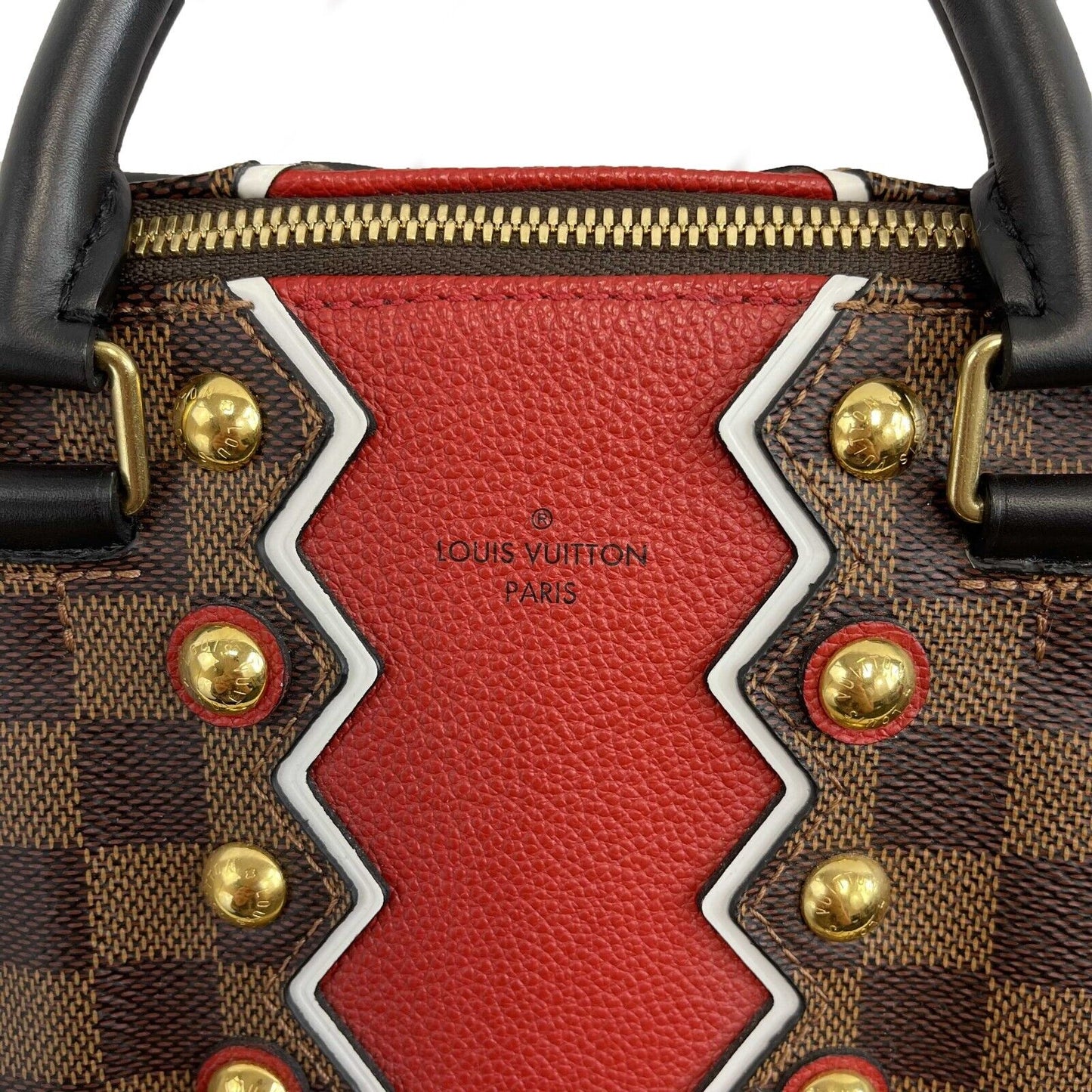 LOUIS VUITTON - LV Damier Ebene Karakoram Speedy Bandouliere 30 w/ Strap